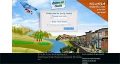 Desktop Screenshot of dolocaldeals.com